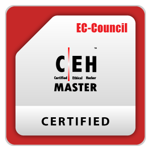 EC-Council CEH v13 Master  :  eCourseware + Labs + Exam Voucher (1 Retake for CEH Standard)